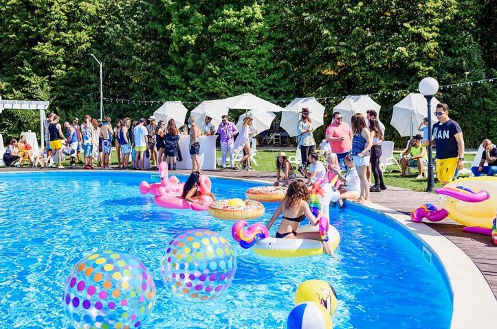 Locatie petreceri de copii piscina padure