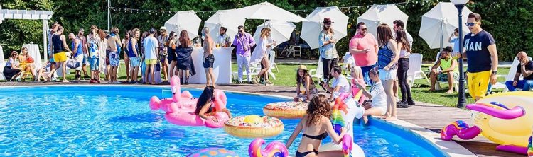 Locatie petreceri de copii piscina padure